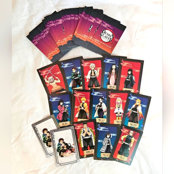 Demon Slayer Playing Cards NWOT - Picture 3 of 3
